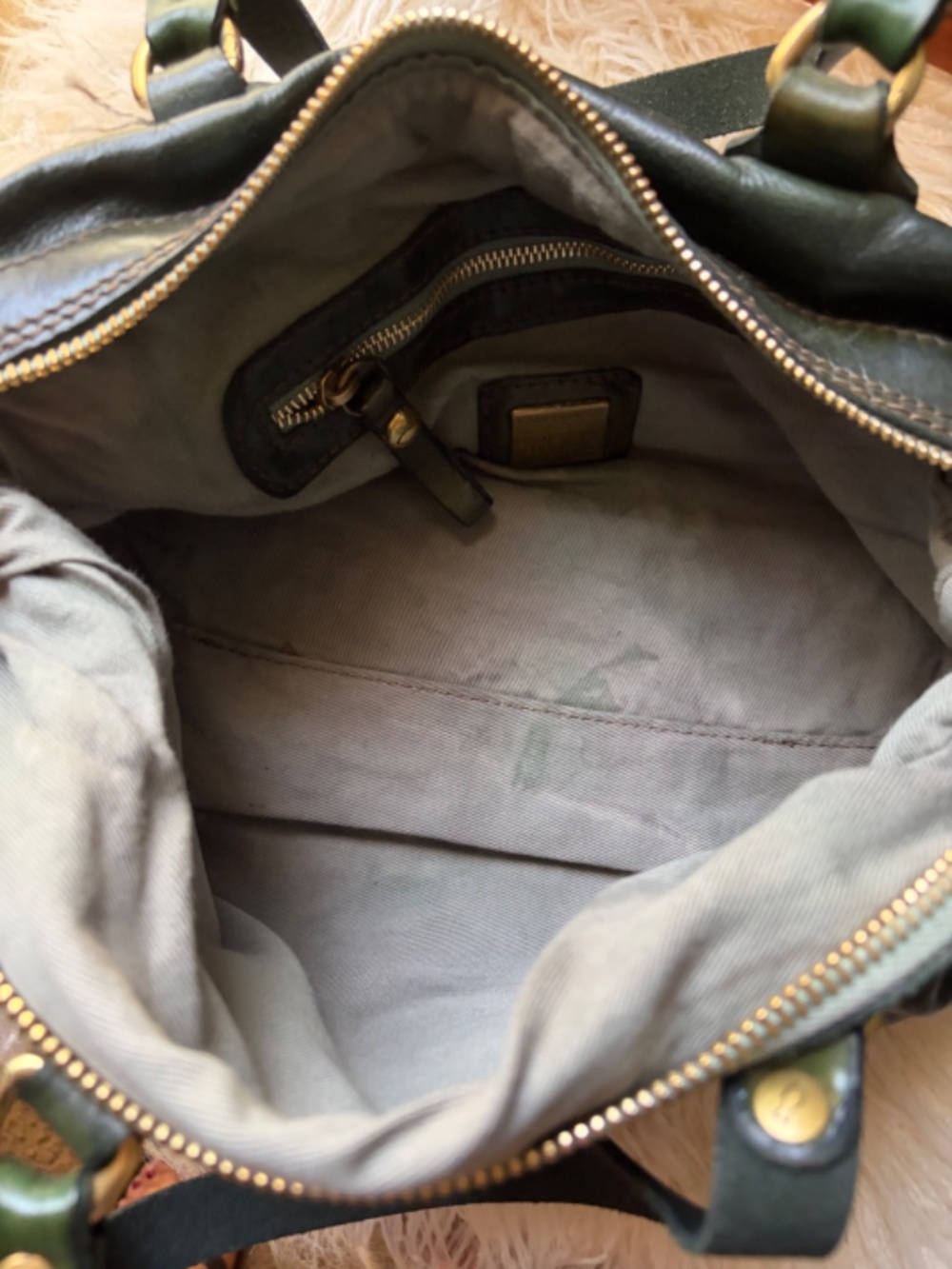 Campomaggi Handbag Bottle Green - Picture 7 of 11